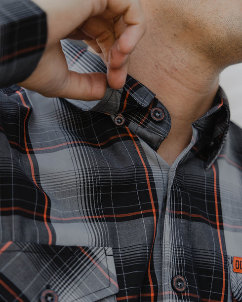 SPRINGER BAMBOO LONG SLEEVE BUTTON UP - MENS
